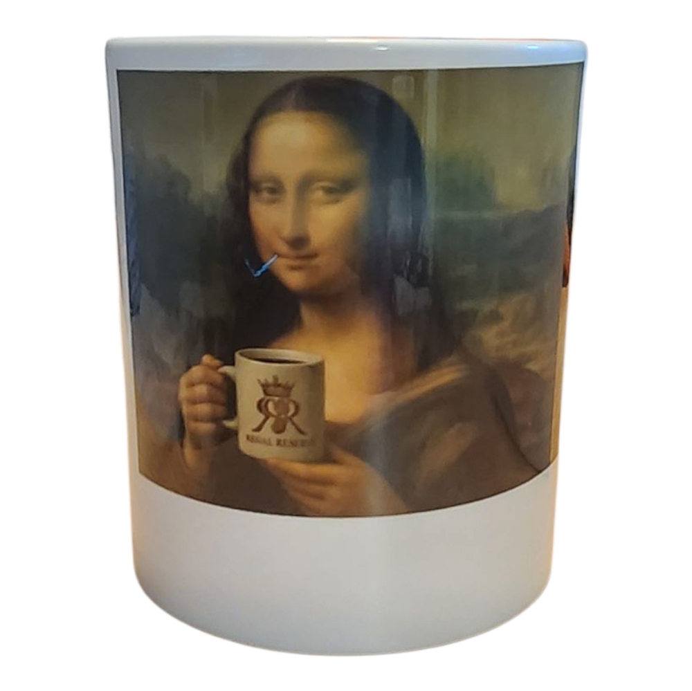 Misprinted Mona Lisa Coffee Mug